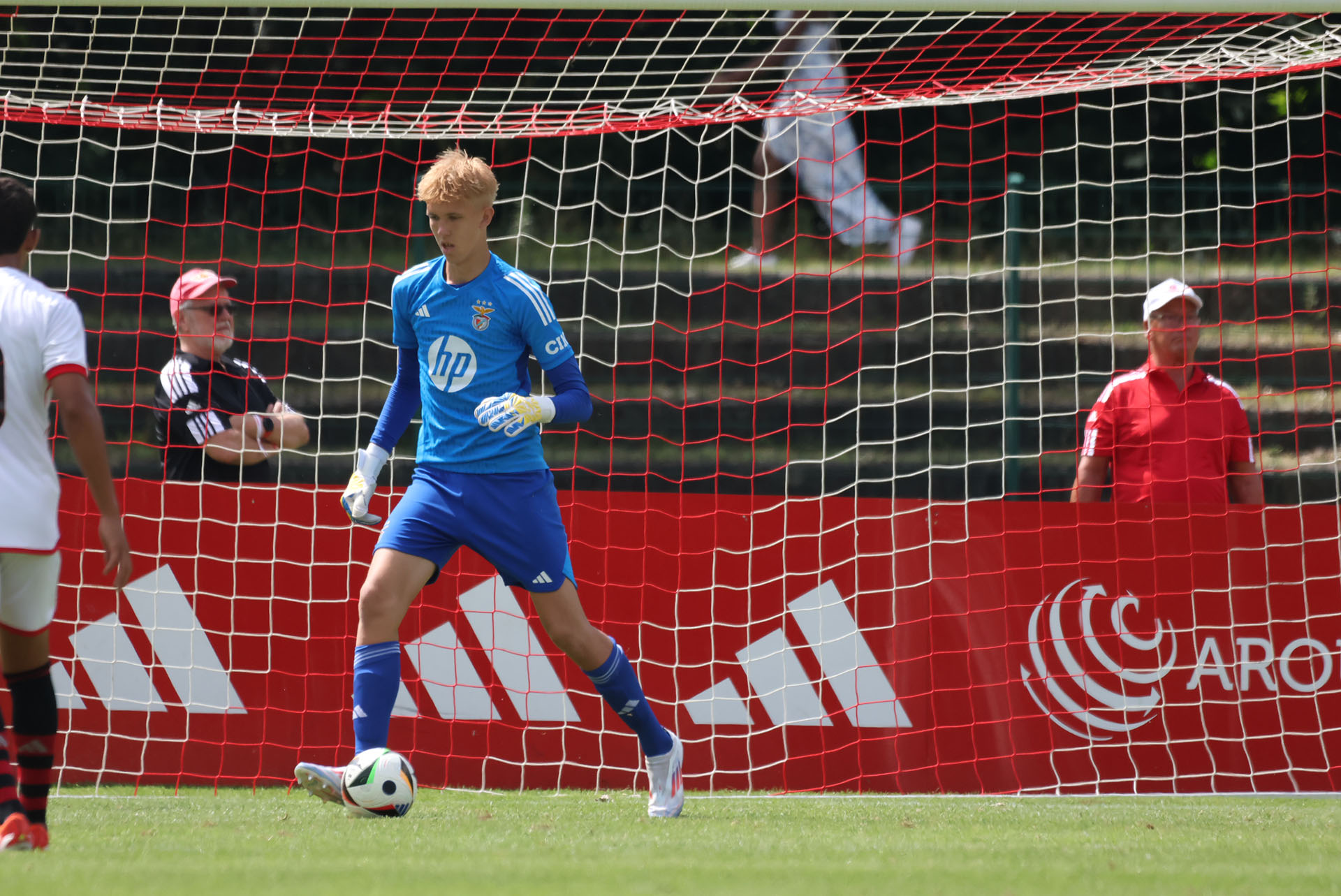 17-year-old goalkeeper Igor Kostenko plays for Benfica U17 at the Youngster Cup 2024 - Official Brave GK Online Store