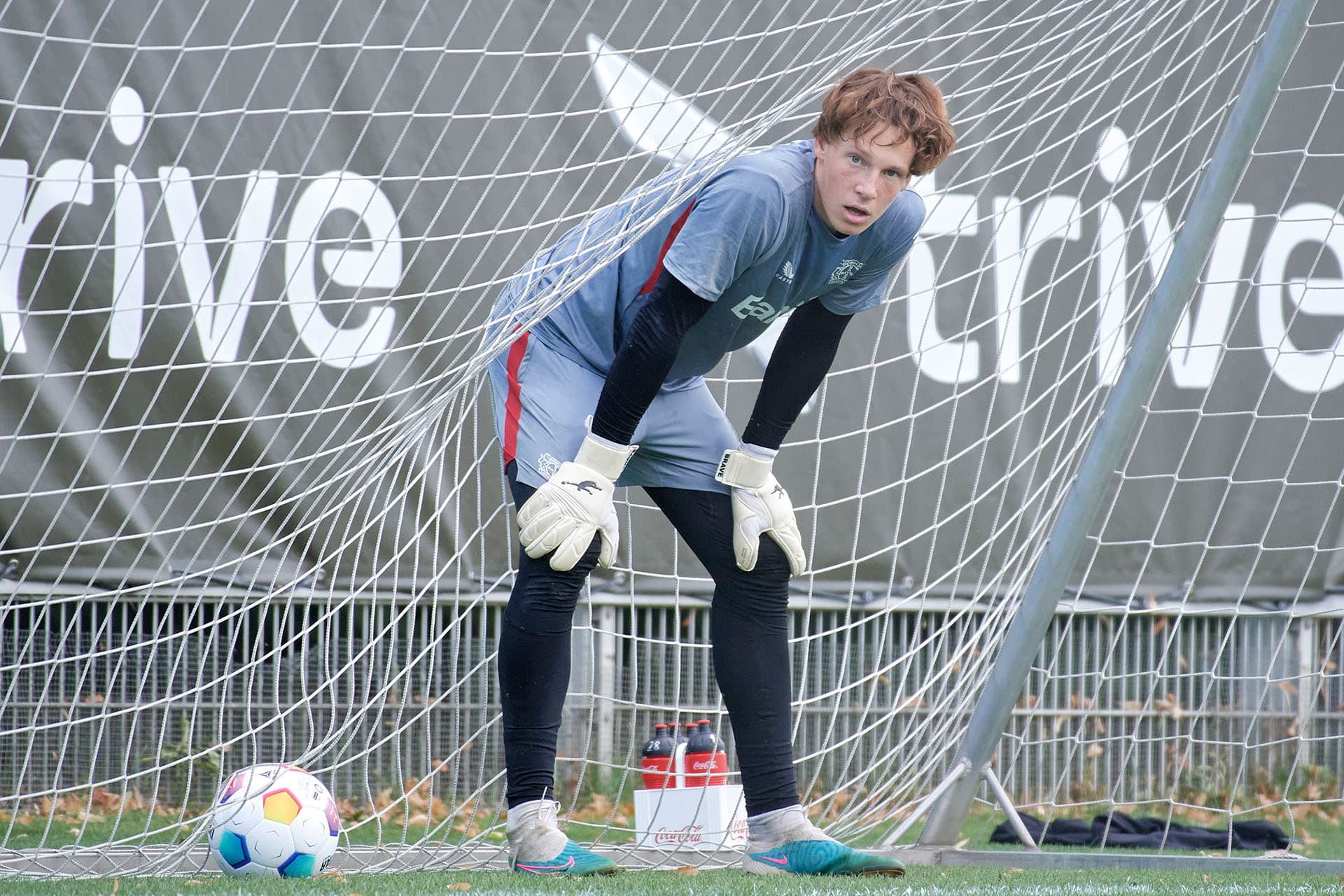 Alexander Petrenko in Brave GK Reaction gloves - the official online store of Brave GK