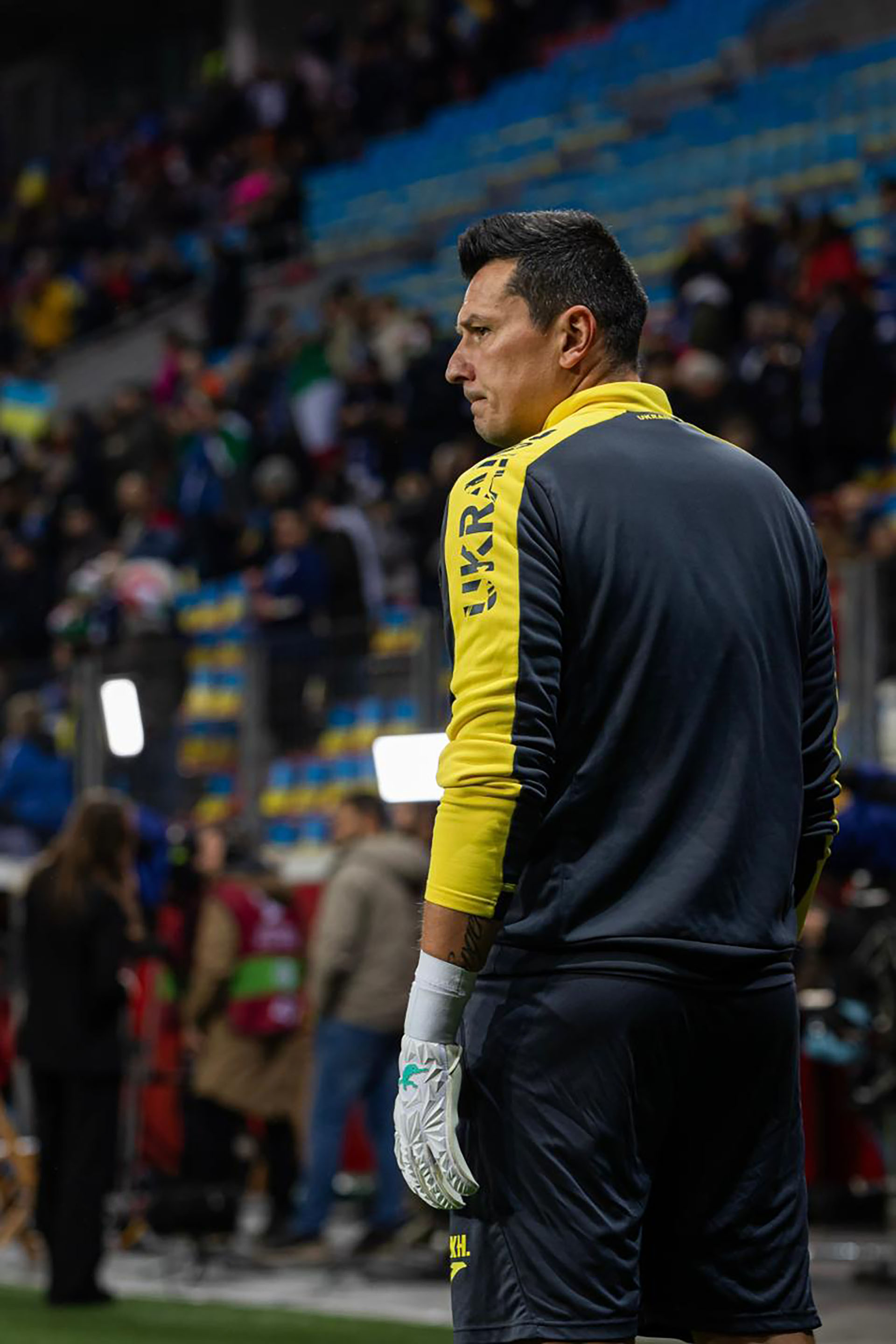 Goalkeeping coach of the Ukrainian national team Rustam Khudzhamov