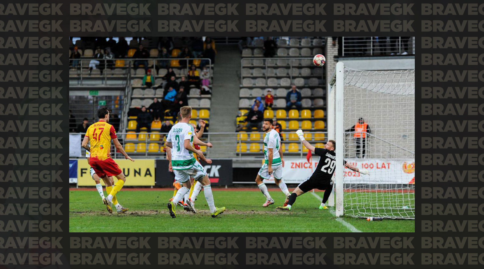 Bohdan Sarnavskyi in Brave GK Gloves Played a Clean Sheet Match in the Polish First League-Блог Brave GK