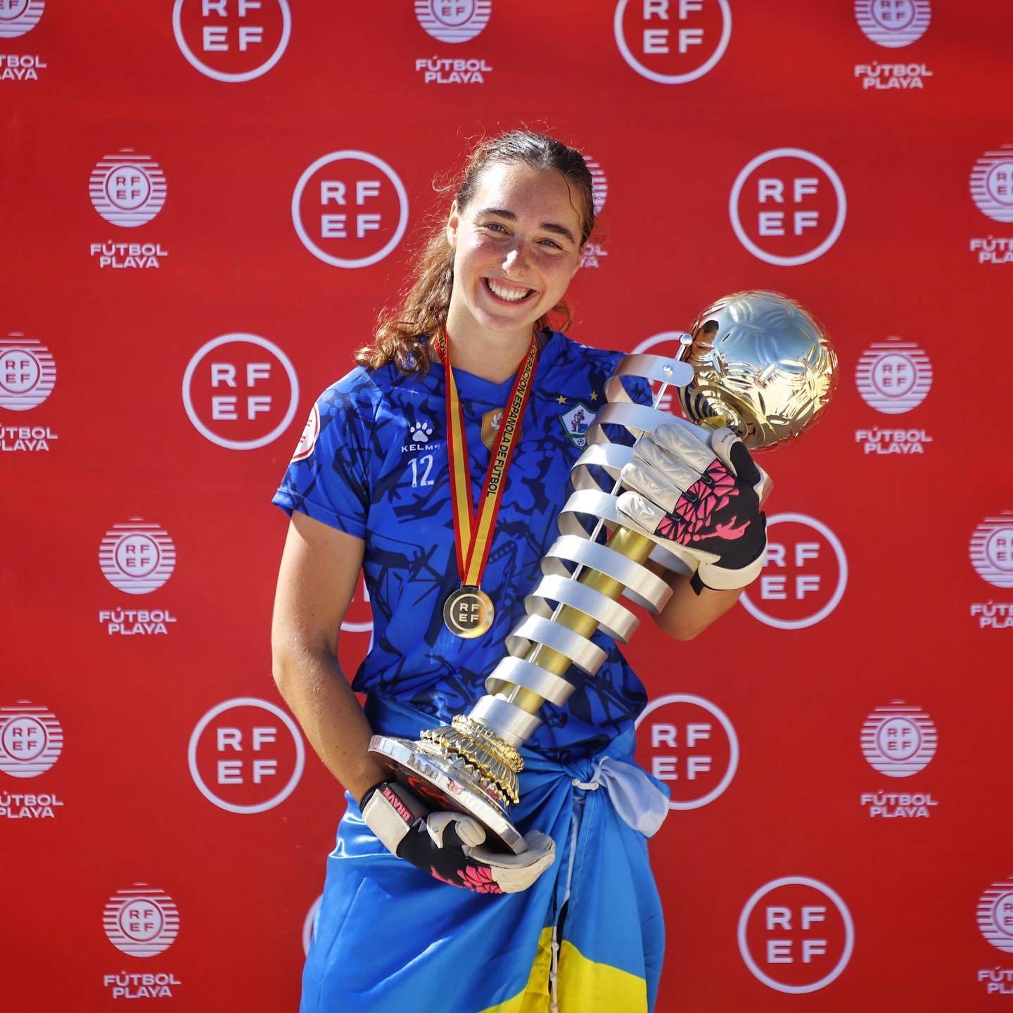 Brave GK Unique Pink — Anastasia Terek’s Choice for the Spanish Cup Final - Official Brave GK Online Shop