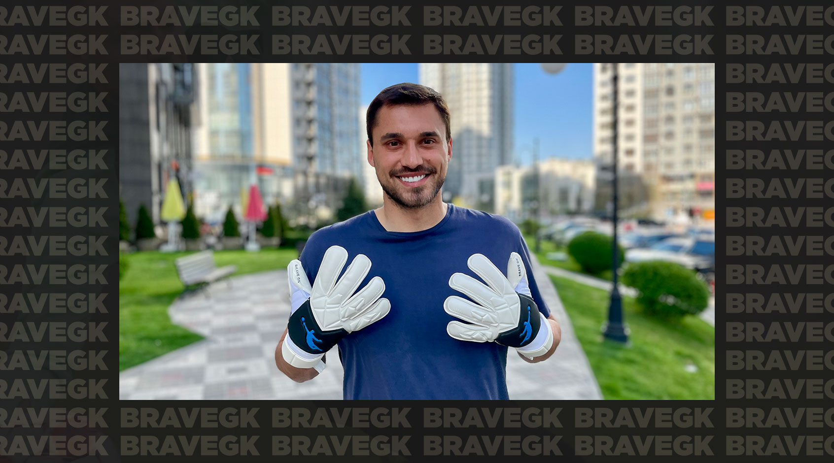 Brave GK Fury Pro: Heorhii Bushchan Receives Goalkeeper Gloves from New Collection-Блог Brave GK