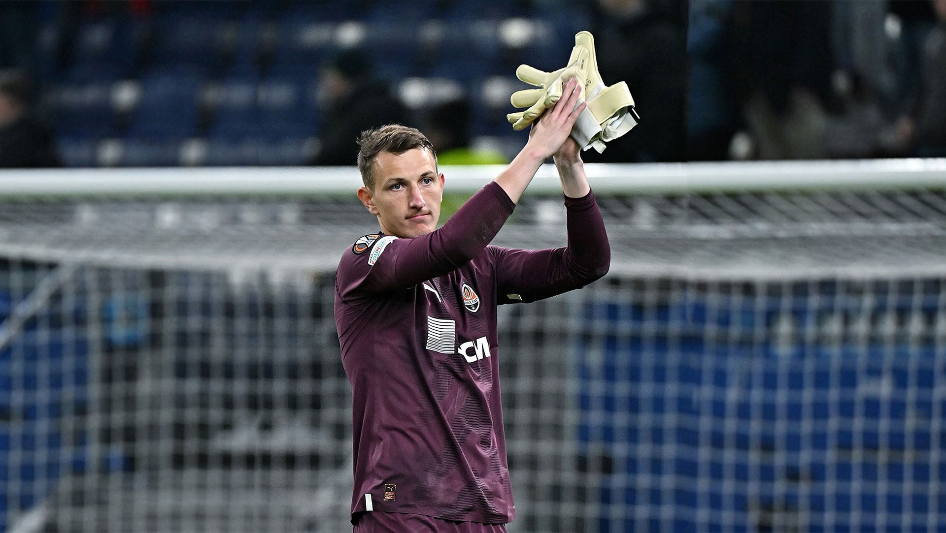 Dmitry Reznik in Brave GK Gloves - Official Brave GK Online Store