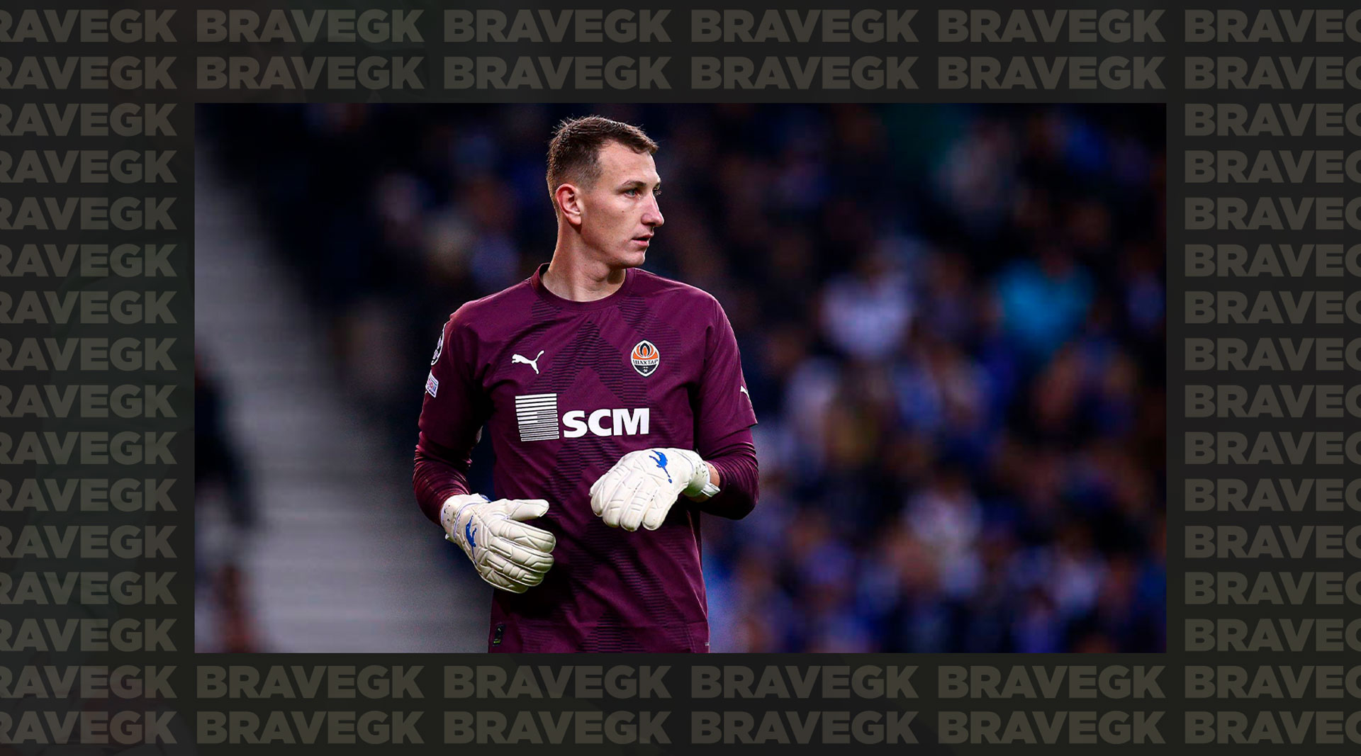 Dmitry Reznik in Shakhtar Decisive Champions League Match in Brave GK Diamond White Gloves-Блог Brave GK