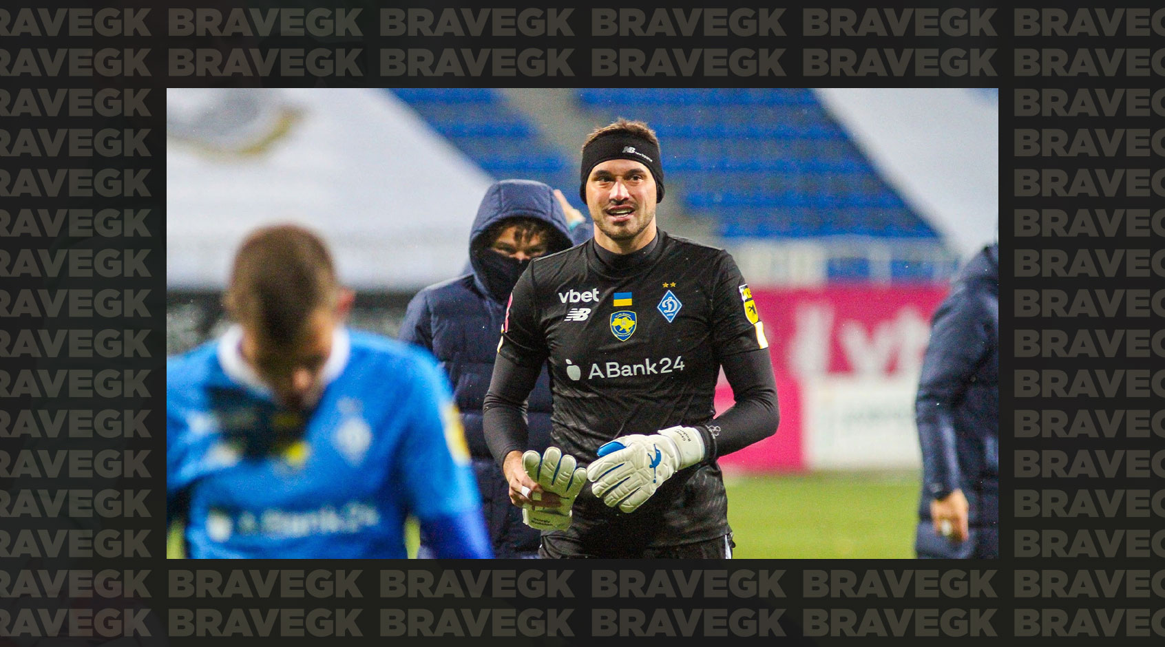 Georgiy Buschan Battles Lviv Rukh in Brave GK Diamond White Aquatex Gloves-Блог Brave GK