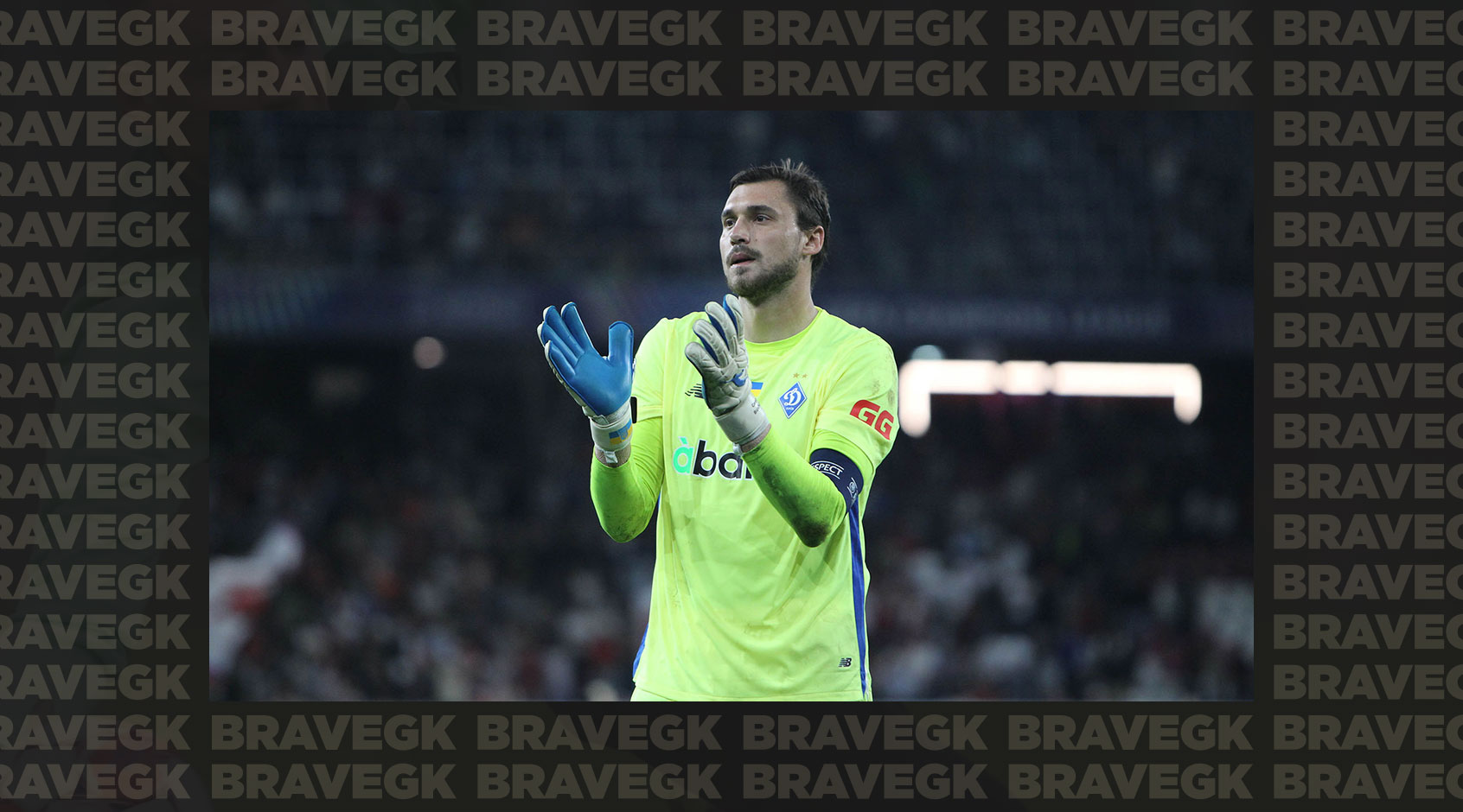 Heorhiy Bushchan played an important Champions League match in Brave GK gloves-Блог Brave GK