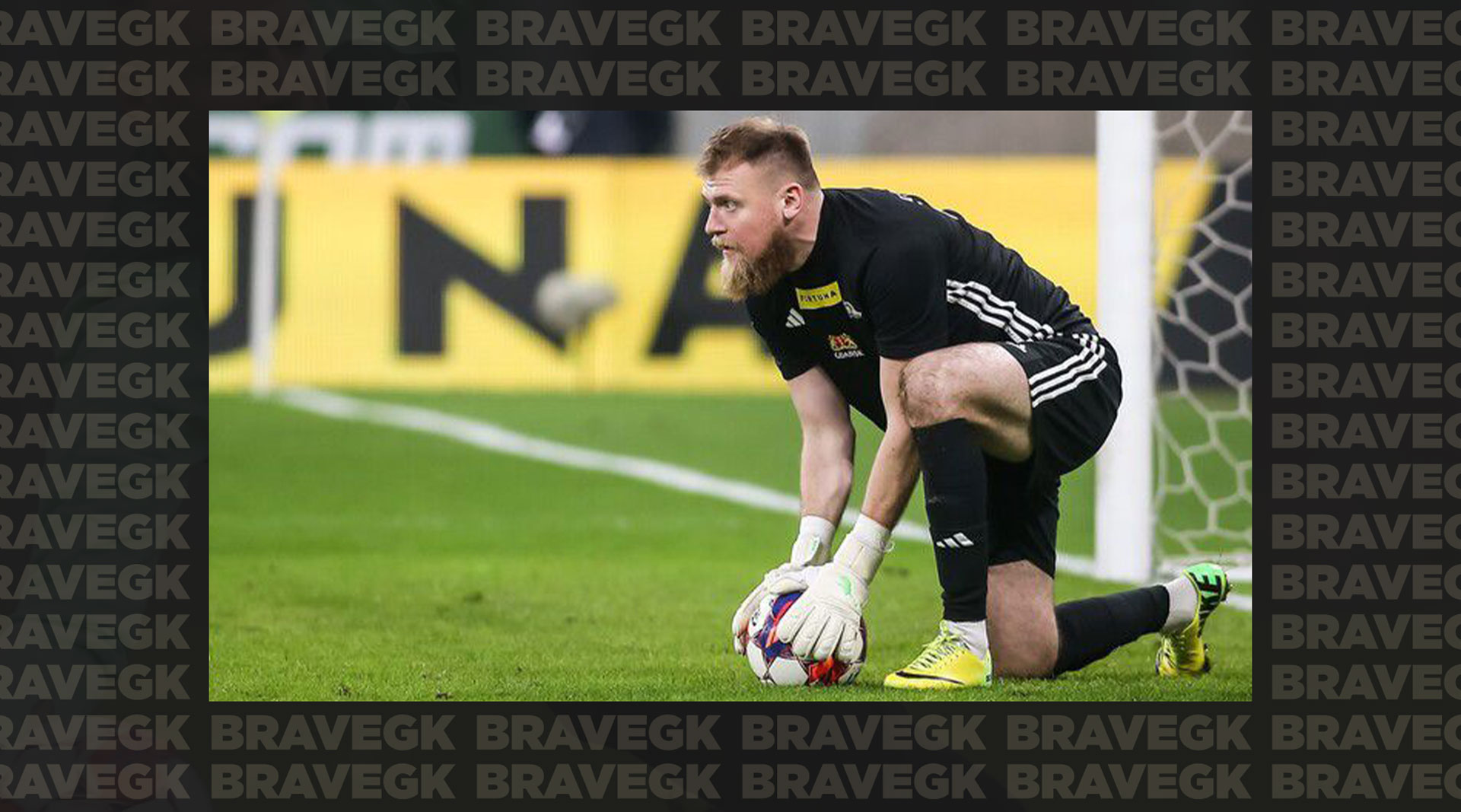 Lechia Gdansk goalkeeper Bogdan Sarnavskyi played a clean sheet match against Wisła in Brave GK Reaction Green gloves-Блог Brave GK