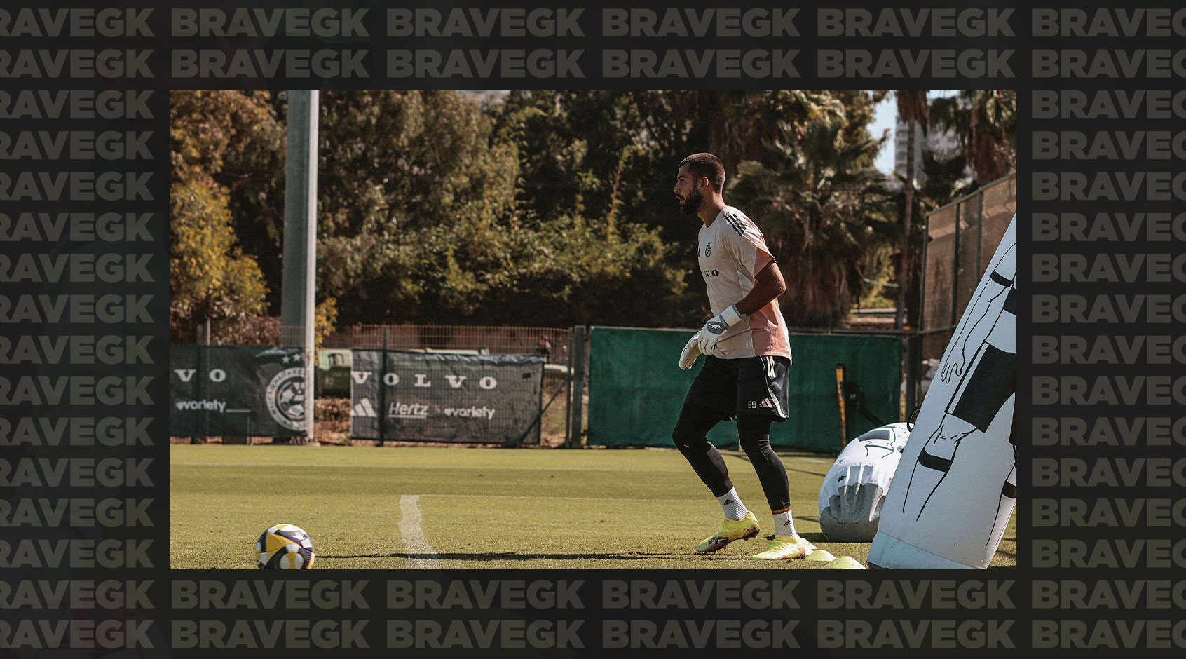 Maccabi Haifa goalkeeper Georgiy Yermakov: training in Brave GK Air gloves under the new coach-Блог Brave GK