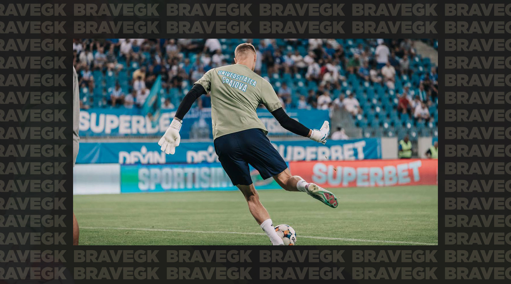 Pavlo Isenko: a confident start at Universitatea Craiova and preparation with Brave GK Evolution Pro gloves-Блог Brave GK