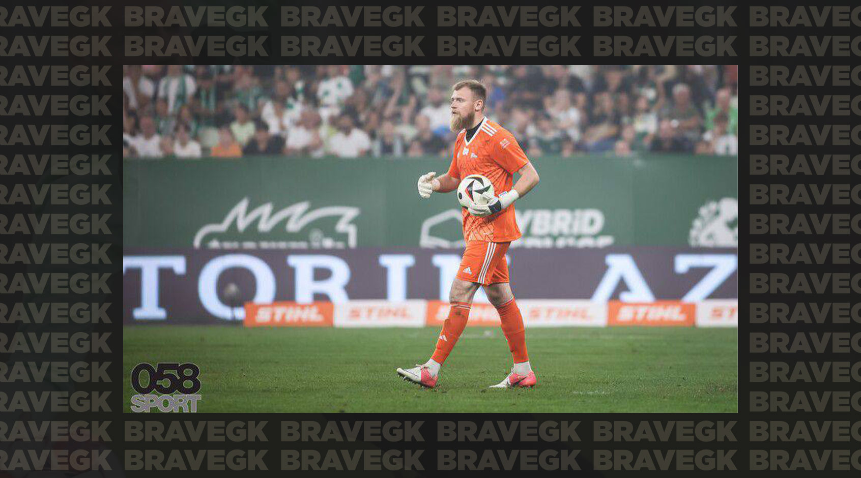 Sarnavskyi in Brave GK Fury Pro gloves in the match against Motor in the Ekstraklasa-Блог Brave GK