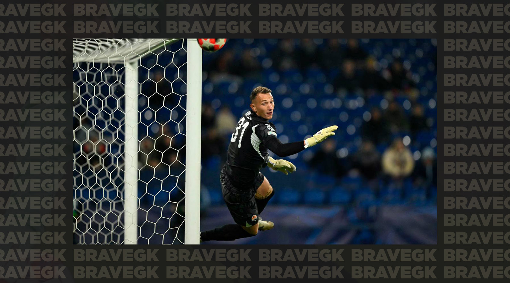 Shakhtar-Brest: a Brilliant Performance by Dmytro Riznyk in the Champions League Wearing Brave GK Diamond Purple-Блог Brave GK