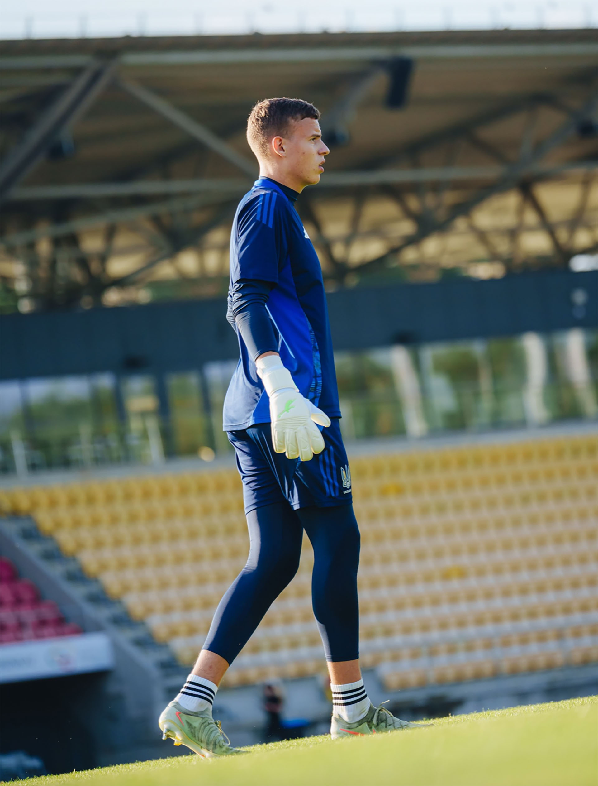 Brave GK Reaction Green gloves — the choice of Ukraine U21 goalkeeper - Official Brave GK online store