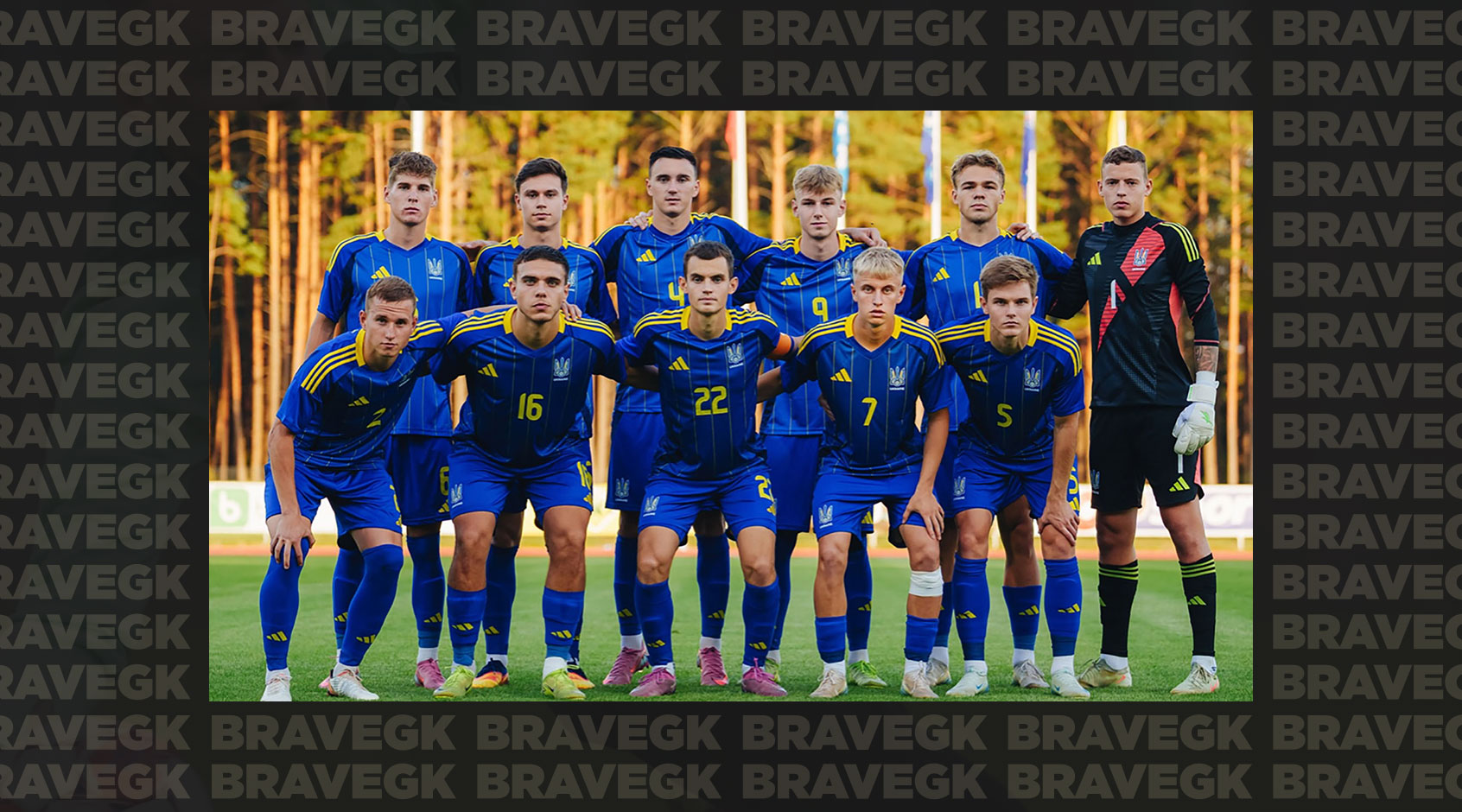 Vladyslav Krapyvtsov played for Ukraine U21 in Brave GK Reaction Green gloves-Блог Brave GK