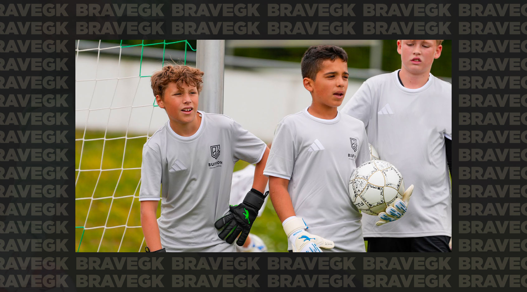 Young Goalkeepers Trained in Brave GK Gloves at the Buffon Academy Camp in Germany-Блог Brave GK