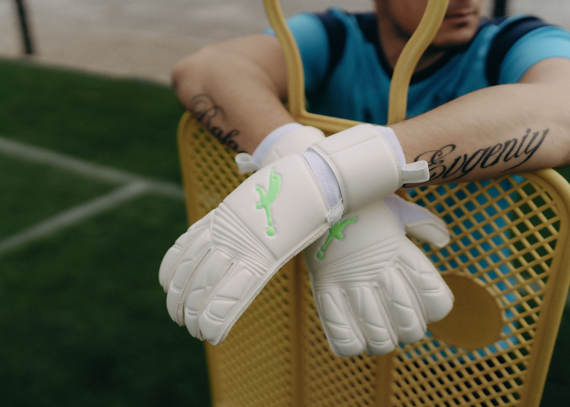 New collection of gloves for goalkeepers Brave GK Reaction Green - Brave GK online shop
